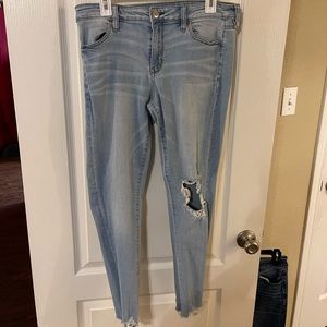 American eagle high rise jeans!